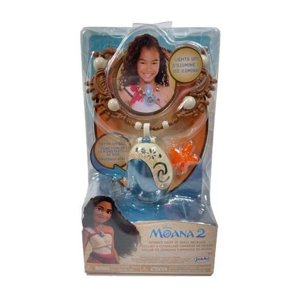 Disney Moana 2 Moana's Light-Up Shell Necklace With Sea Star - Picture 5 of 12